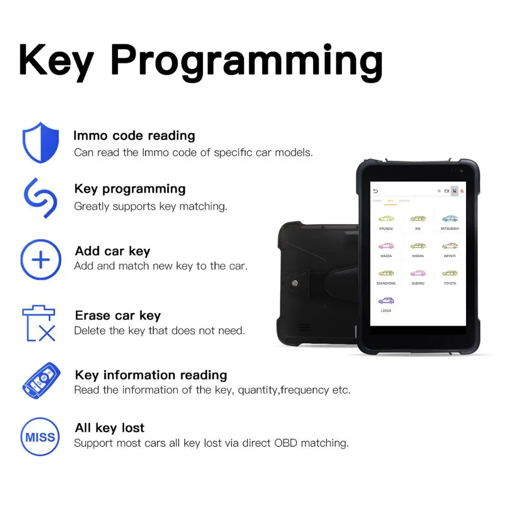 Humzor NexzPad с Bluetooth/WiFi Full Системы OBD2 гироборд колесами 8 дюймов планшет устройство для