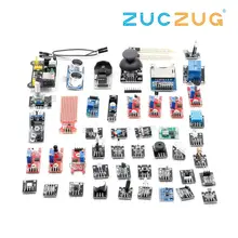 Для arduino 45 в 1 сенсорные модули стартовый набор лучше, чем 37в1 комплект датчика 37 в 1