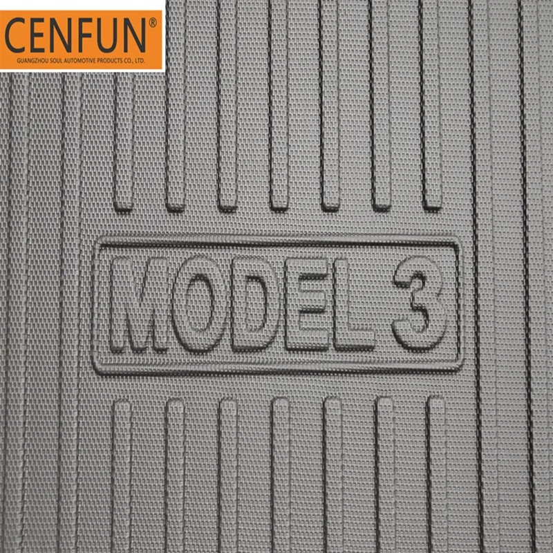Коврики и коврики для багажника под заказ Tesla Model 3 всесезонные многослойные