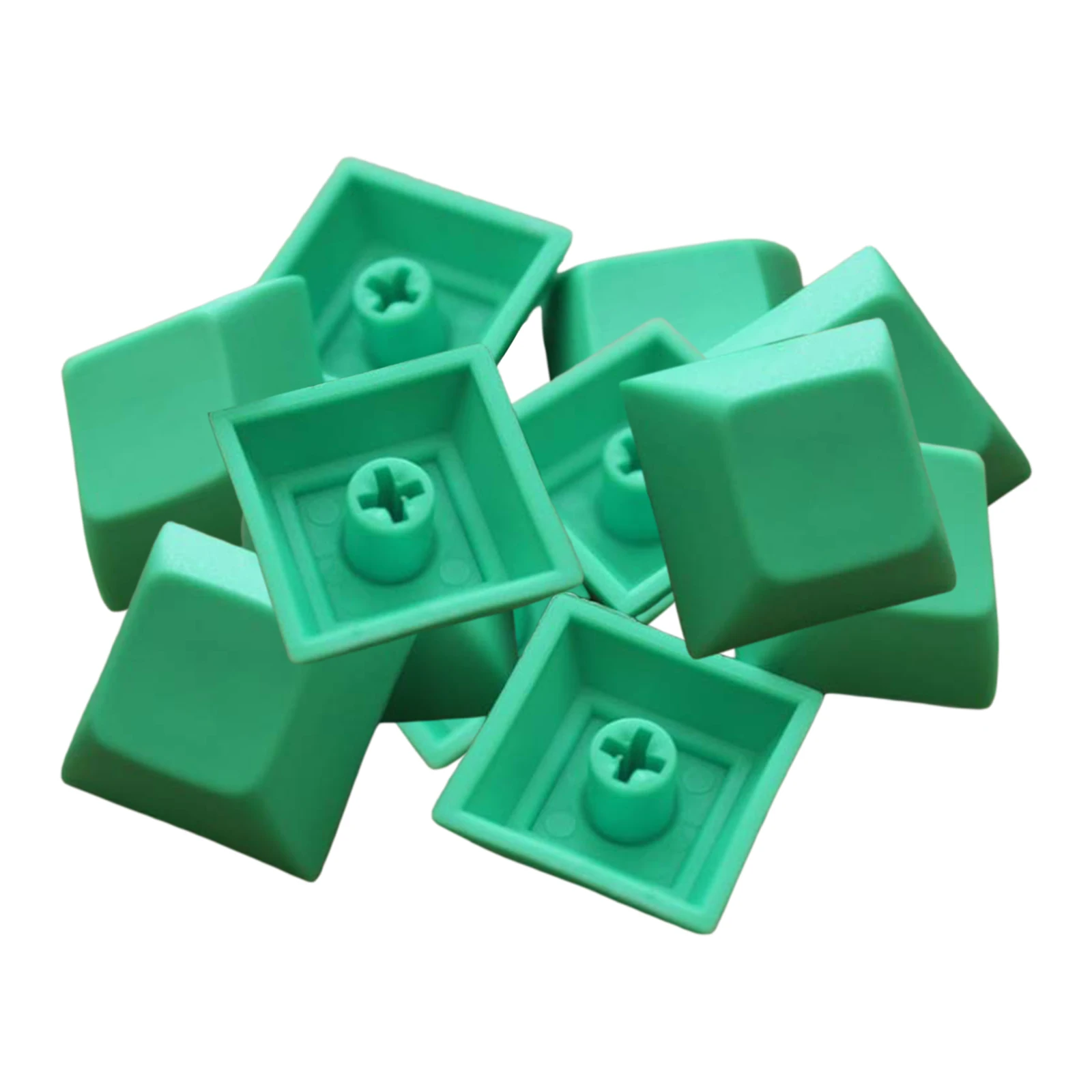 12 개/대 PBT DSA Keycaps Blank 인쇄 된 7.42mm 게임용 기계식 키보드, 촉각 느낌이 부드럽습니다.