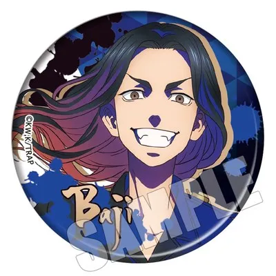 Anime Tokyo Revengers Cosplay Badges Manjiro Ken Takemichi Hinata Atsushi Chibi Costumes Accessories Kawaii Pins Broches Gifts baji