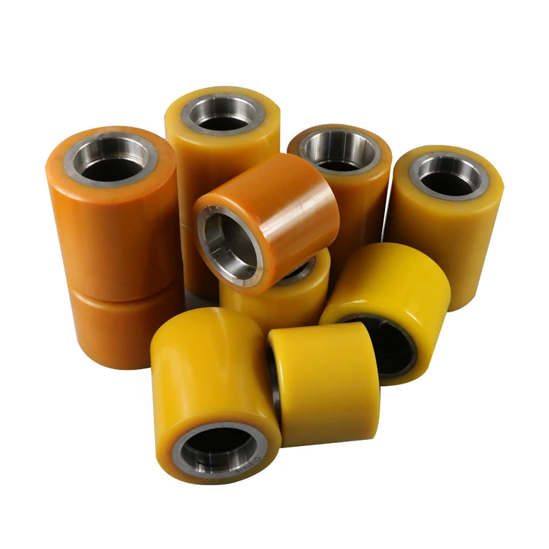 Polyurethane front wheels of electric pallet trucks, load-bearing wheels of pallet trucks, forklift parts