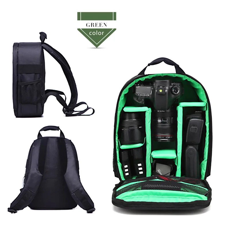 Rovtop портативный рюкзак-футляр для камеры видео цифровой DSLR Сумка водонепроницаемая камера фото сумки чехол для Canon Nikon DSLR штатив Z2