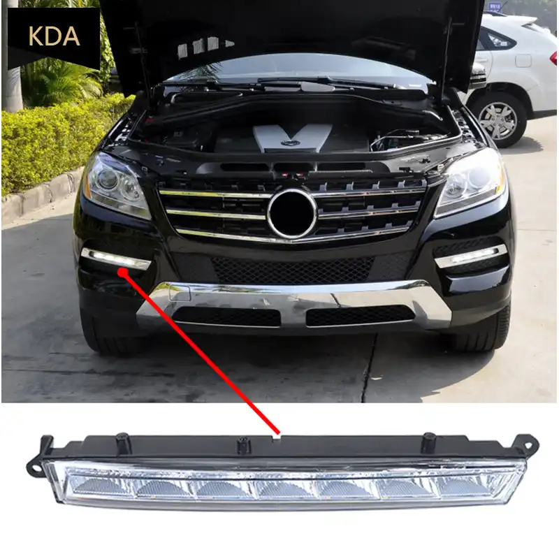 Auto Left Right Led Daytime Running Light Fog Lamp For Mercedes Benz X164 X166 Gl320 Gl350 Ml63 Amg 1649060351 1649060451 Aliexpress