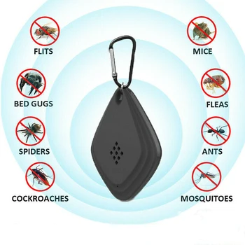 

Portable Lightweight Flealess Ultrasonic Flea Tick Repeller Pest Animal Repeller