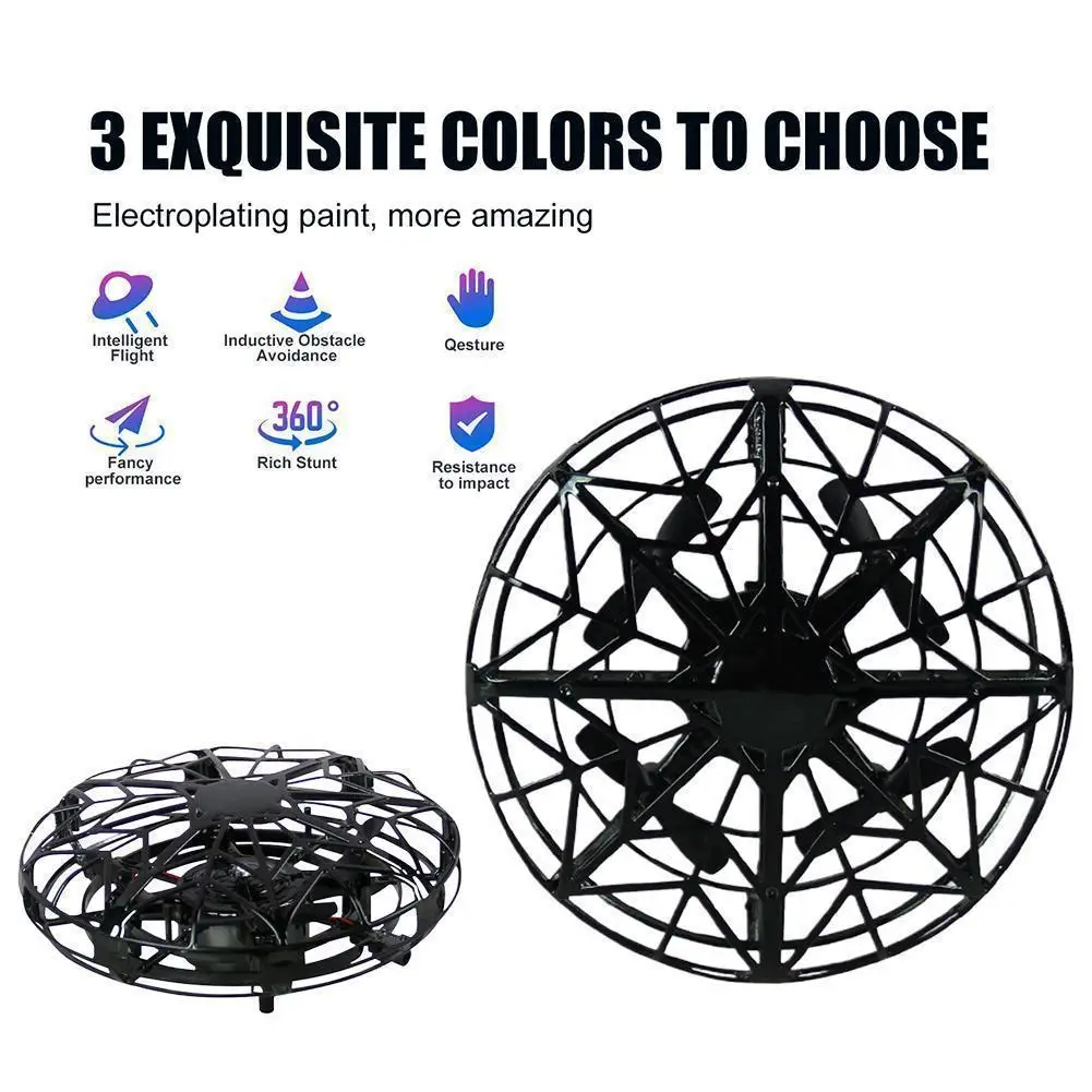 Mini Drone UFO Hand Operated RC Helicopter Quadrocopter Toys Aircraft Ball Induction Dron Infrared Flying Gift For Kids W9U4 Mini Drone UFO Hand Operated RC Helicopter Quadrocopter Toys Aircraft Ball Induction Dron Infrared Flying Gift For Kids W9U4