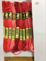 Buy HH cxc Multicolor 8 Pcs Similar DMC Thread Cross Stitch Cotton Sewing Skeins Embroidery Thread Floss Kit Sewing Tools Online - Image 3