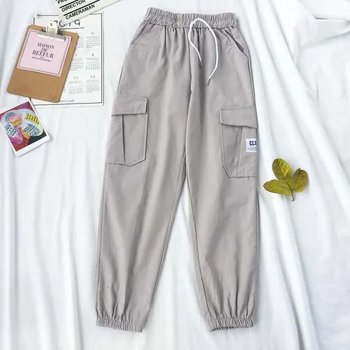 Grey pants Neploe, отложной воротник, принт с кошкой, длинный рукав, блузка, однобортная, свободная,, весна, осень, новинка, Blusas, повседневная, розовая рубашка, 47344 - Цвет: Grey pants