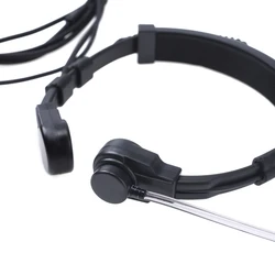Kenwood – Microphone gorge extensible, oreillettes, casque pour CB Radio talkie walkie BAOFENG UV 5R BF88S KG UV8D Pro Talk XLS TK 