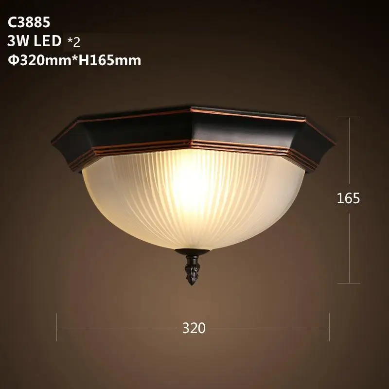Лампа sufitowa lampara techo винтажное Домашнее освещение plafon plafonnier luminaria de teto plafondlamp гостиная светодиодный потолочный светильник
