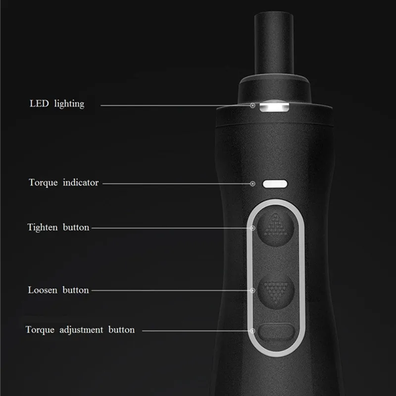 3.6V 1500mAh Electric Power Screwdriver With 8 Highly Matched Batches Multi-purpose Portable USB Charging Electric Screwdriver