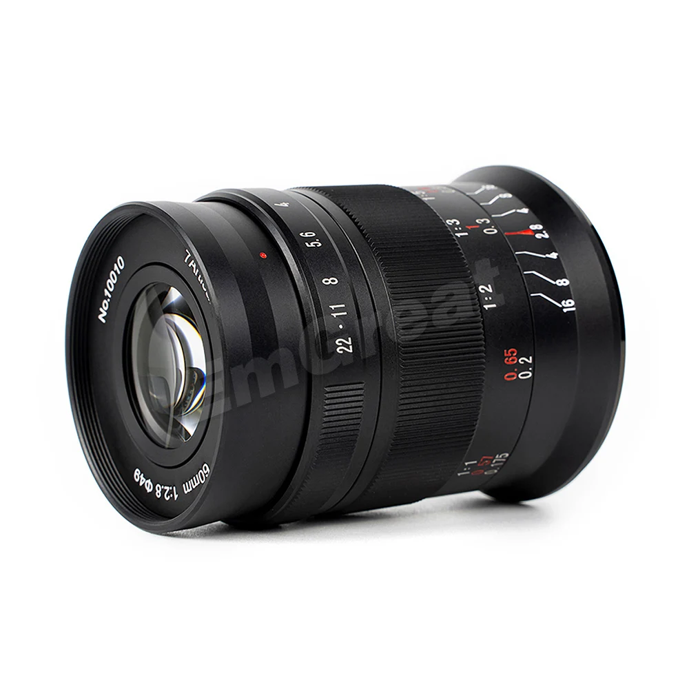 7artisans 60mm F2.8 II 1:1 Magnification Macro lens For Canon