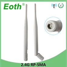 10 шт. 2,4 ГГц антенна wifi 5dBi RP-SMA мама 2,4 ГГц антенна wi fi антенна антенны для беспроводной wi-fi роутера