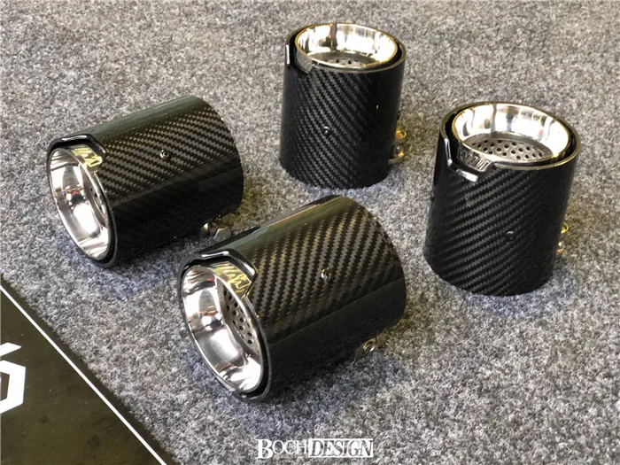 M2c M2 천둥 M3 M4 수정 된 Mp 탄소 섬유 테일 파이프에 적합