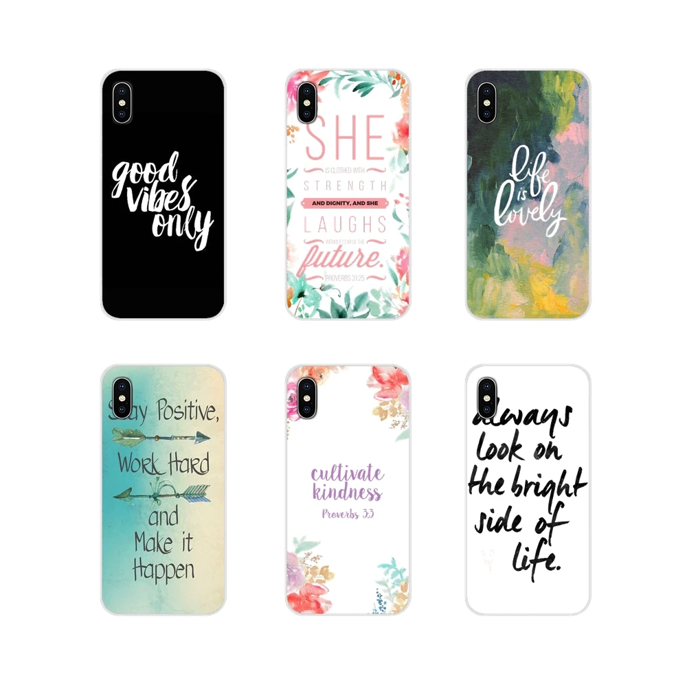 

Phone Cover Proverb Phrase Motto Good Vibes Only For Huawei G7 G8 P7 P8 P9 P10 P20 P30 Lite Mini Pro P Smart Plus 2017 2018 2019