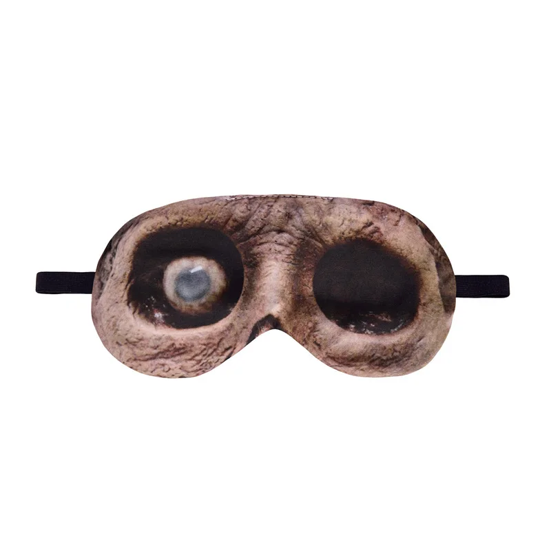 New Style Design Cute Cartoon Plush Breathable Eye Patch Sleep Eye Patch Zombie Eyes Zombie Eye Patch Wholesale
