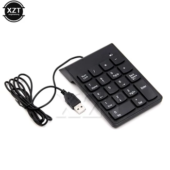 

Universal numeric keypad USB Wire Mini number Keyboard keycap for Laptop Desktop PC Computer Numpad 18 Keys Keyboard accountant