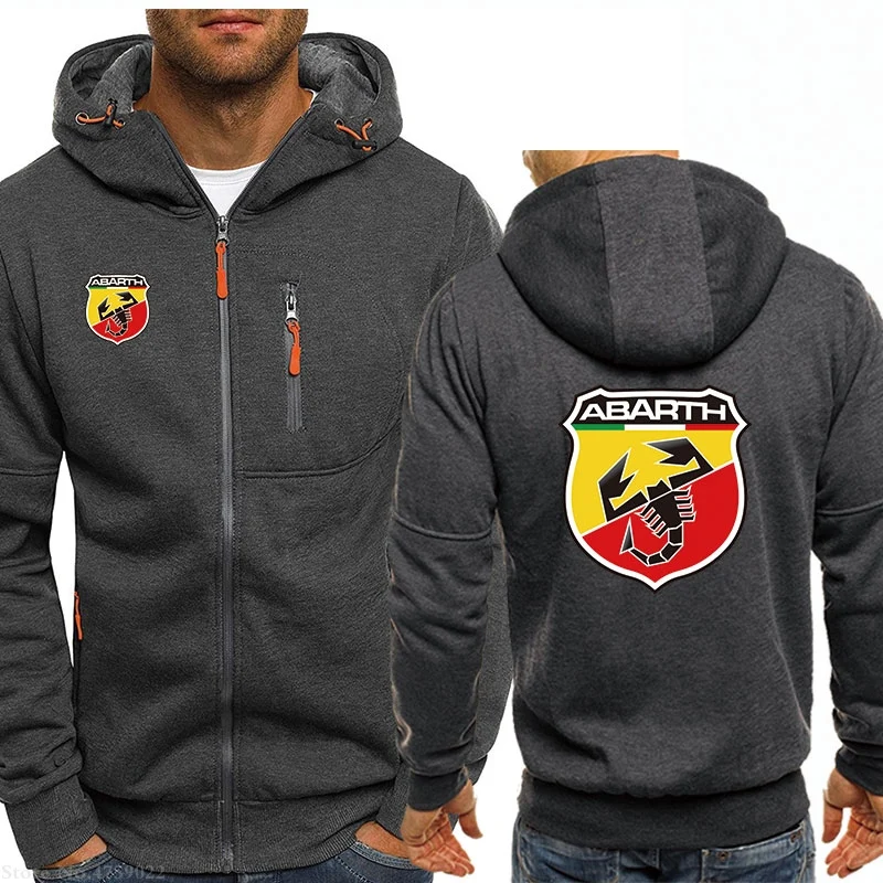 Новинка сезон весна-осень Мужская толстовка Abarth брендовая уличная одежда модные