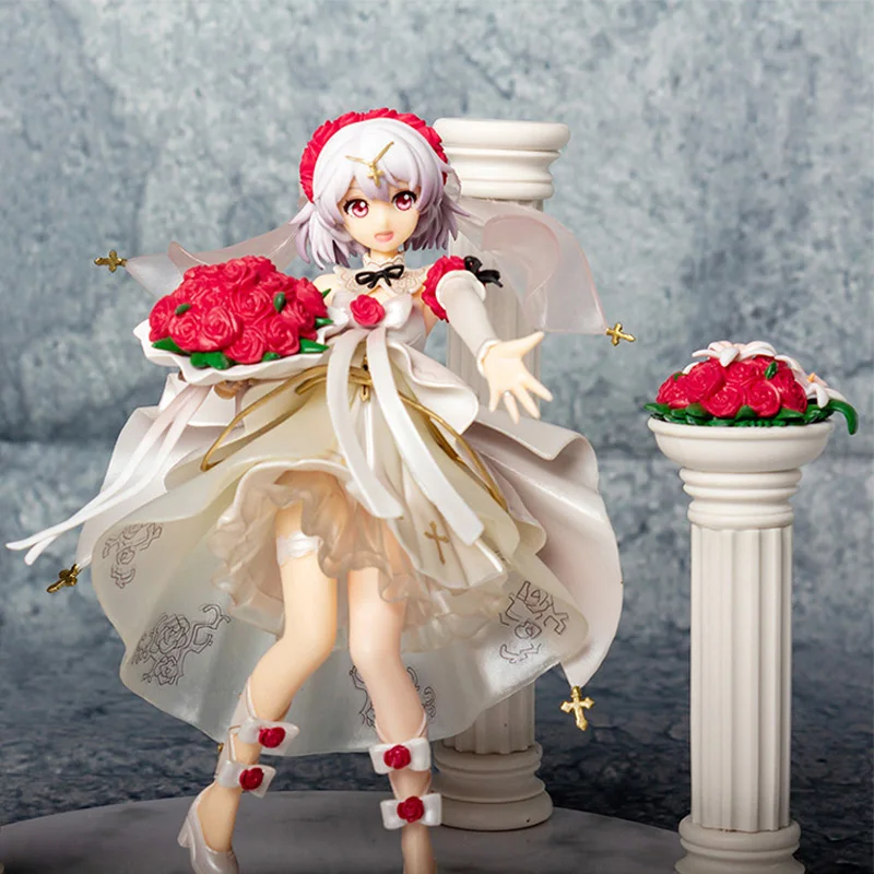 

Good Ver. PVC Luxury Wedding Rose Theresa Apocalypse Anime Figure Honkai Impact 3 Model Toy Top Gift Collectibles 2019 NEW Big