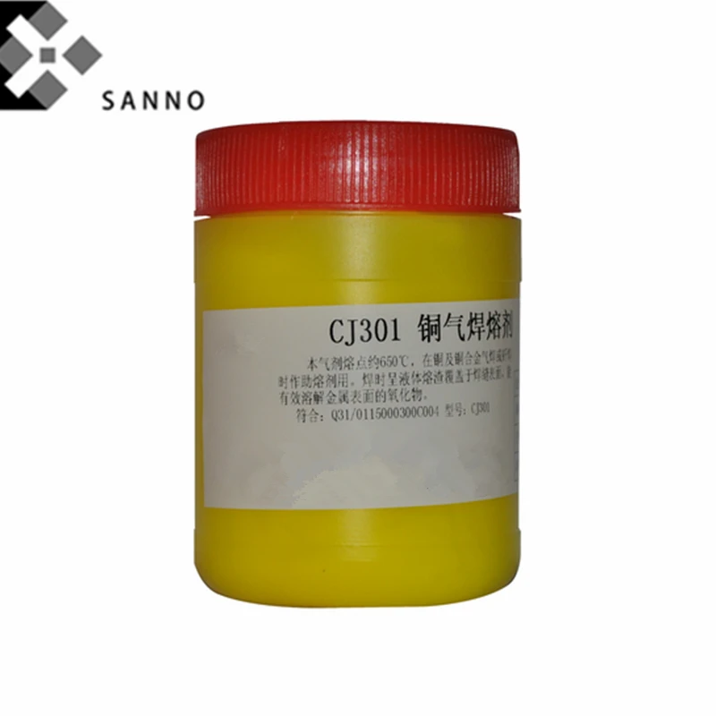 500g Cj301 Brass Brazing Flux Powder Brass Welding / Copper Gas Welding