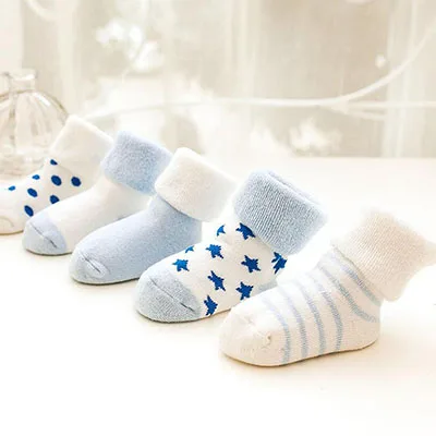 5 pairs /3 Pairs Baby Warm Winter Girl 0-24 Boy for Socks Birthday Gift Infant Newborns Baby Socks Socks Months Socks