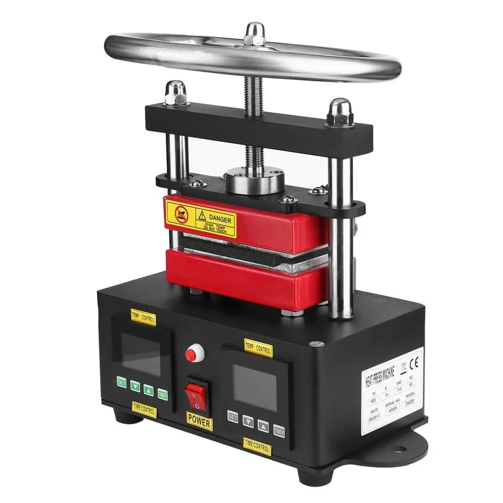 

Electric Rosin Press Machine Manual Operation Double Plates Heat Press Machine Hot Stamping Machine Hot Stamper