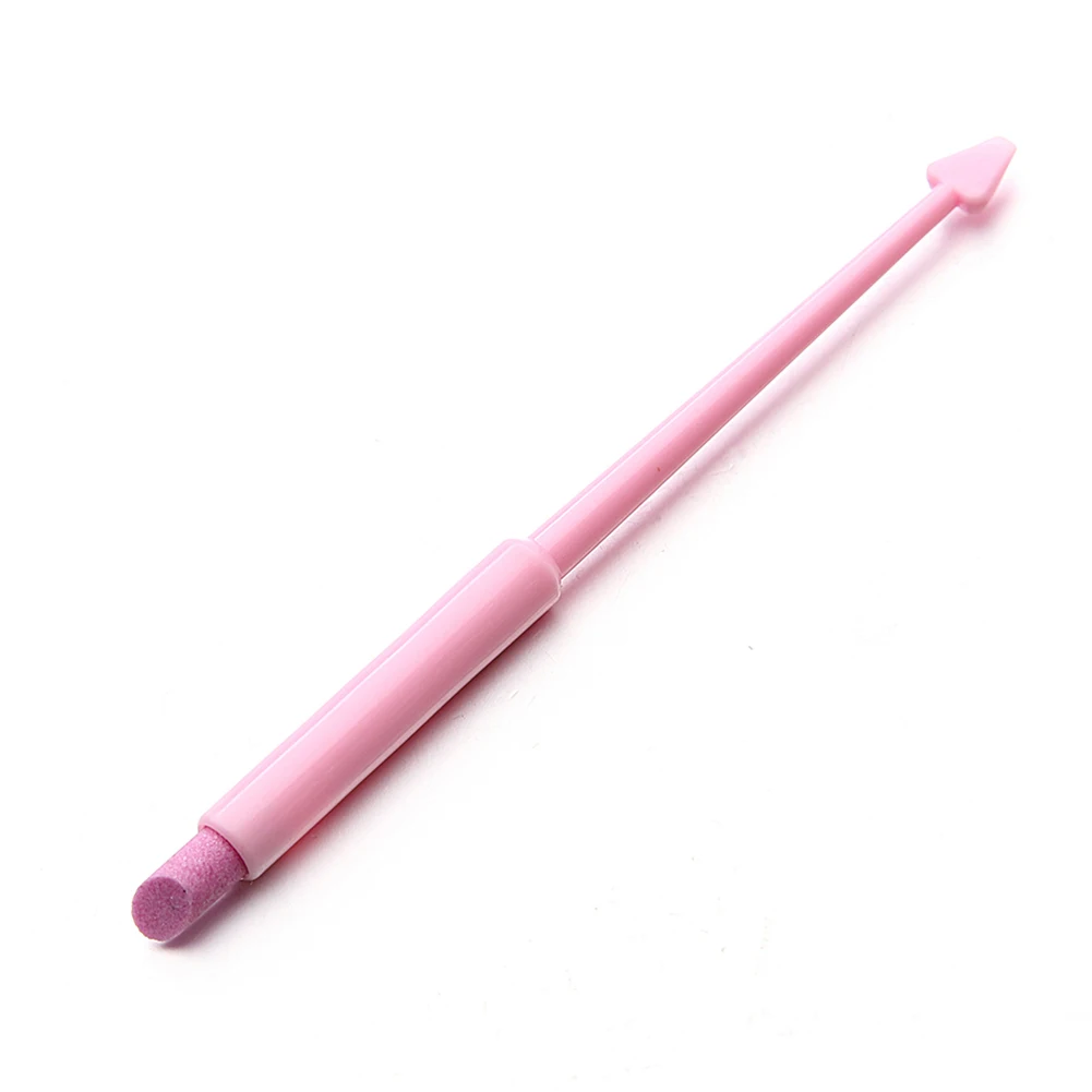 Hot 5 Pcs Nail Polishing Quartz Cuticle Remove Pen Trimmer Pusher Manicure Pedicure Pen CNT 66