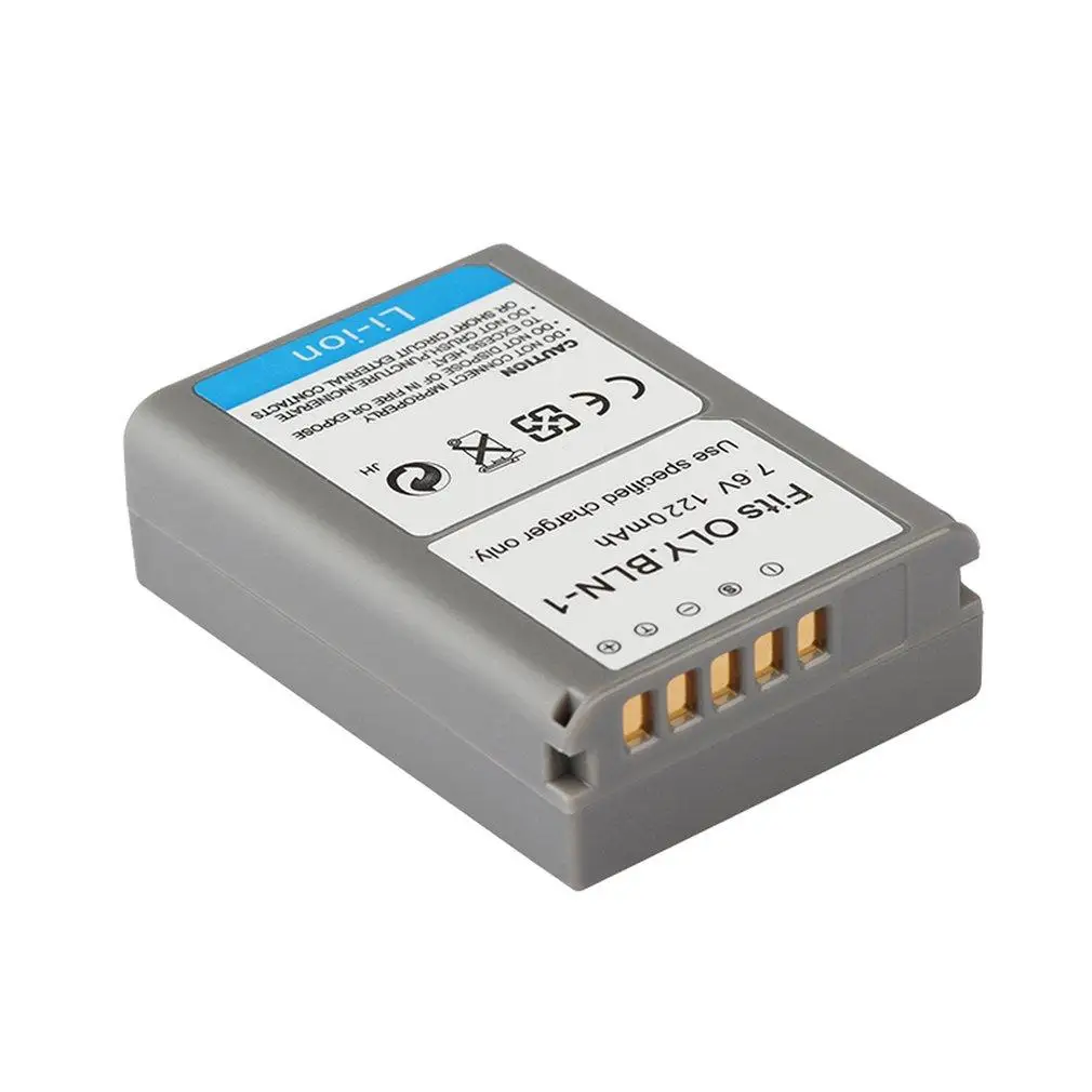 BLN-1 1220mAh 7,6 V литий-ионная аккумуляторная батарея подходит для OM-D/E-M5