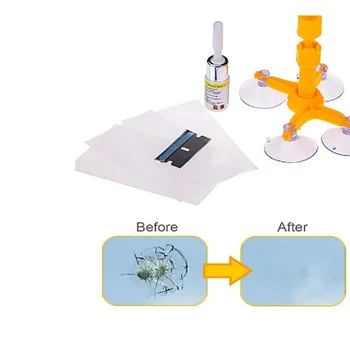 

Universal Repair agent for glass repair set Car Window Glass Scratch Crack Restore Repair Tool Car Window Screen Polishing