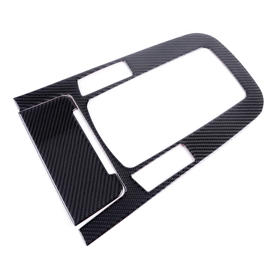 Style A CITALL 2PCS Carbon Fiber Texture Inner Gear Shift Box Cover Panel Trim Fit for Audi A5 A4L Q5 2009 - Название цвета: Style A