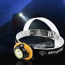 Мини Cob светодиодный налобный фонарь с 3 режимами головной светильник Aaa на открытом воздухе Рыбалка налобный фонарь светильник светодиодный светильник Отдых на природе головной светильник работы вспышки светильник Спорт Охота