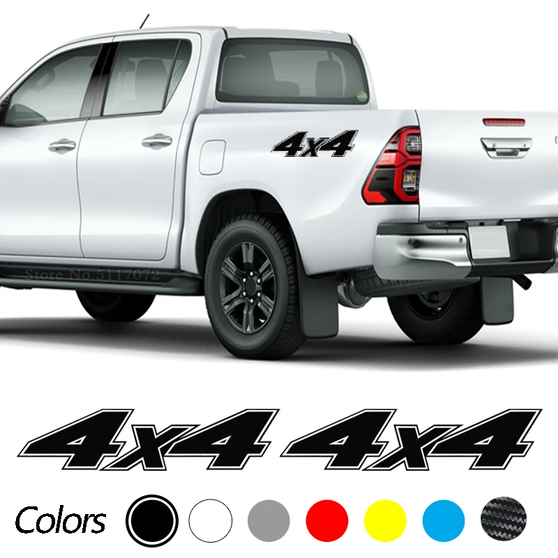 2 шт. декоративные наклейки для Ford Ranger Raptor Pickup Isuzu Dmax Nissan NAVARA Toyota Hilux | Автомобили и