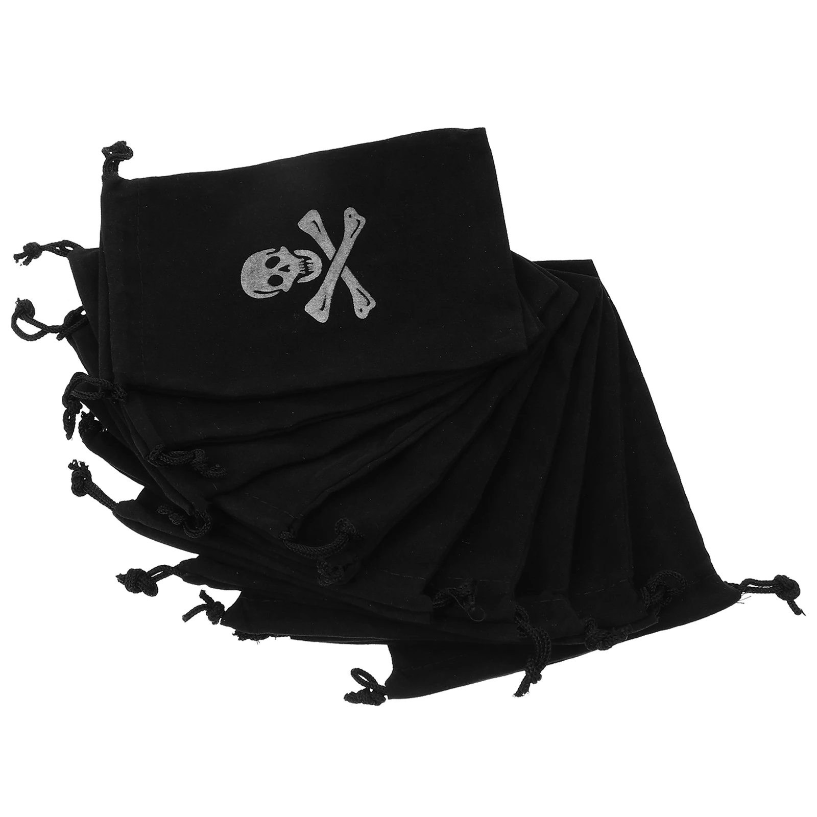 

10Pcs Pirate Gold Coin Pouch Halloween Gift Candy Bag Gift Pouch Storage Bag