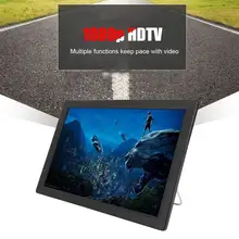 Портативный HD tv 1080p HD Televizyon tv Leadstar 14 дюймов dvb-цифровое ТВ(американский Калибр питания) автомобильный телевизор