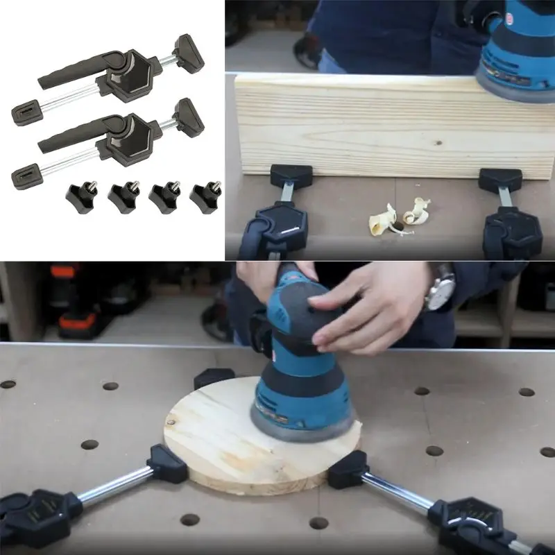 

Adjustable Frame Woodworking Desktop Clip Fast Fixed Clamp Fixture for Workbench