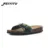 FeiYiTu New 2018 Summer Men Sandals Flats Cork Slippers Casual Shoes Print Mixed Colors Slides Flip Flop Plus Size 35-45 Black