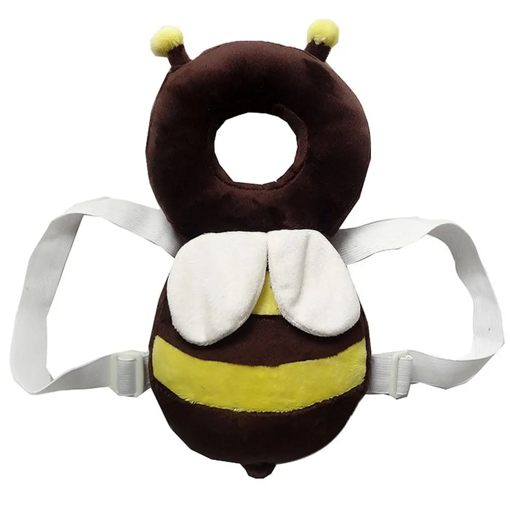 bee Хлопковая подушка для защиты головы малыша, подголовник для шеи, милые крылья, подушка для кормления, защита от падения, Детская осенняя наволочка - Цвет: bee