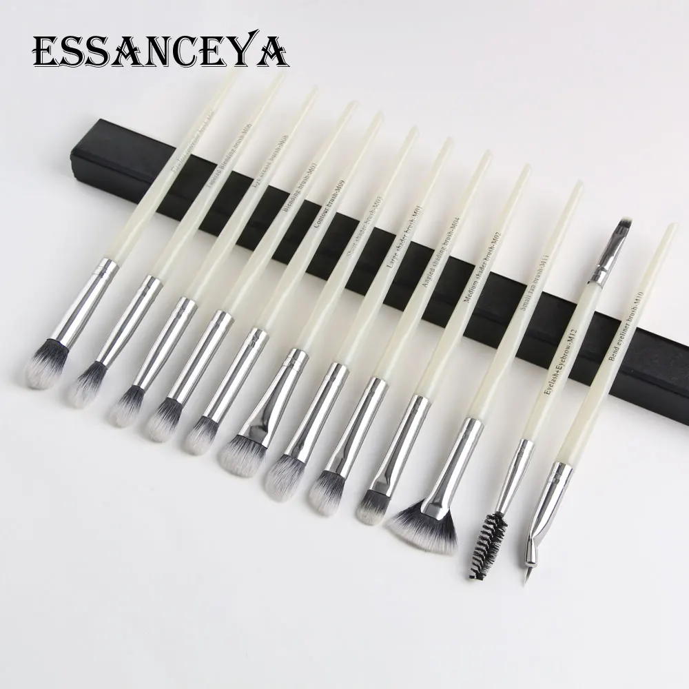 ESSANCEYA, 3-12 шт., Профессиональный набор кистей для макияжа, Профессиональные кисти для теней, женская косметика, кисти для макияжа, инструменты для красоты