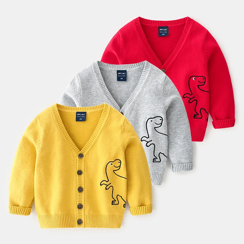 

BOY'S Coat Spring And Autumn Western Style Tops Cartoon Autumn Clothing Men's 2019 New Style Childrenswear CHILDREN'S Cardigan S