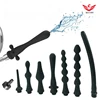 Silicone Enema Shower Nozzle For Healthy Rectal Anal Syringe Douche System Vaginal Cleansing Shower Head Anal Enema Cleaner 1
