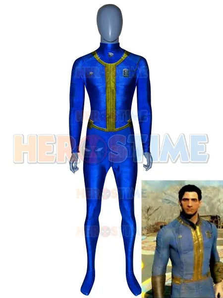Костюм из лайкры Fallout 4 Sole Survivor костюм для косплея с 3D принтом высококачественный