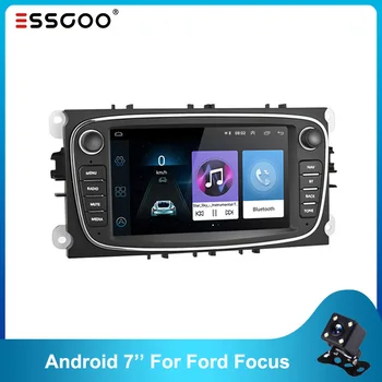 

Essgoo 7'' Android 8.1 Car Radios 2 Din Wifi BT Car Multimedia GPS Audio Player For Ford/Focus/S-Max/Mondeo 9/GalaxyC-Max White
