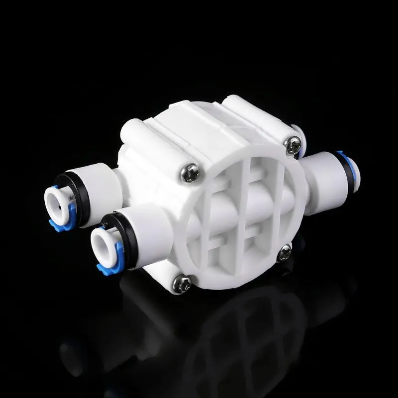 4 Way RO Auto Shut-Off 1/4" Water Purifier Reverse Osmosis System 203F