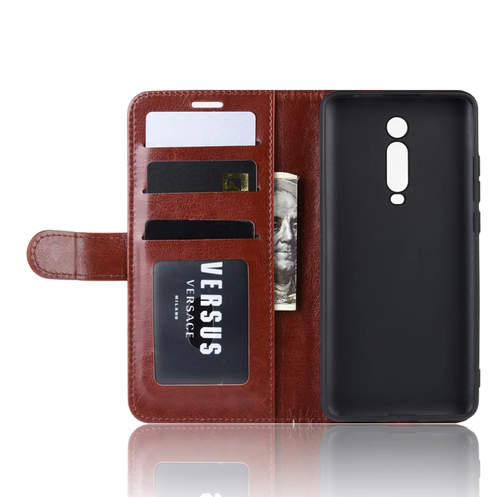 Чехол Thouport для Xiao mi Red mi K20 Pro, кожаный чехол s, силиконовый чехол, Ретро кошелек, откидная крышка, красный mi K20, чехол для Xiaomi mi 9T Pro