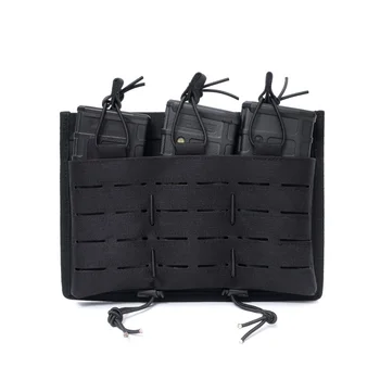 

Outdoor Paintball Molle Pouch Tactical Molle Magazine Pouch Open Top Triple Airsoft Pouch Hunting Shooting Holster Pistol Bag