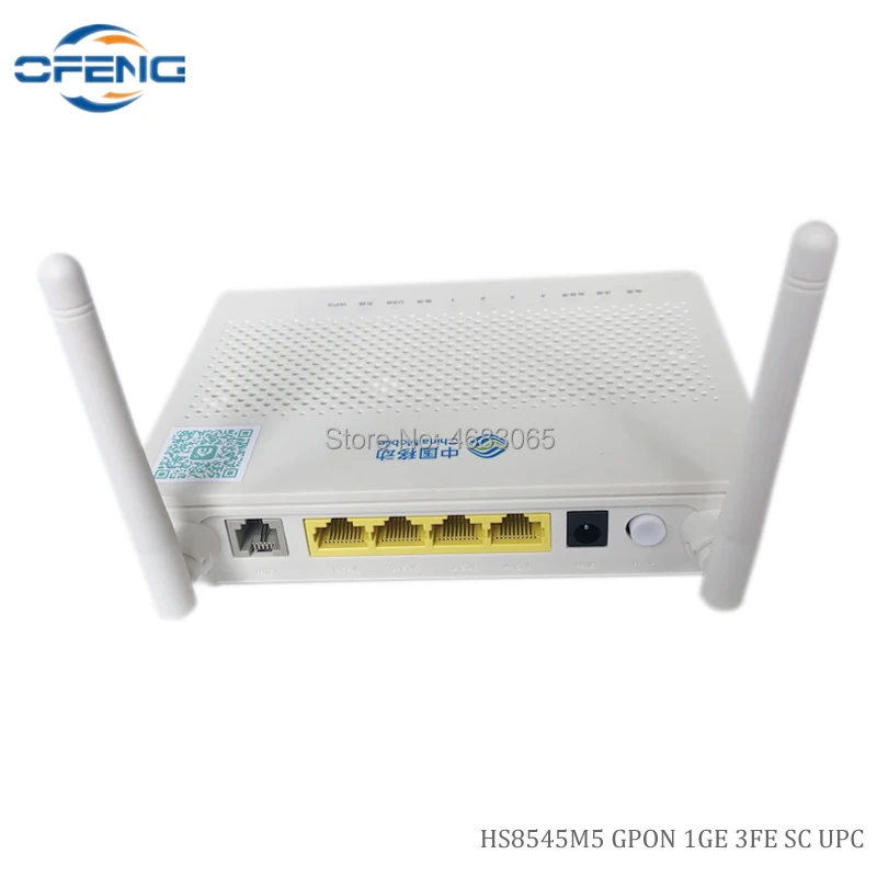 

Huawei ONU GPON HS8545M5 ONT FTTH Modem with 1GE+3FE+1TEL+WIFI Same Function as HG8546M HS8545M English Firmware onu ont