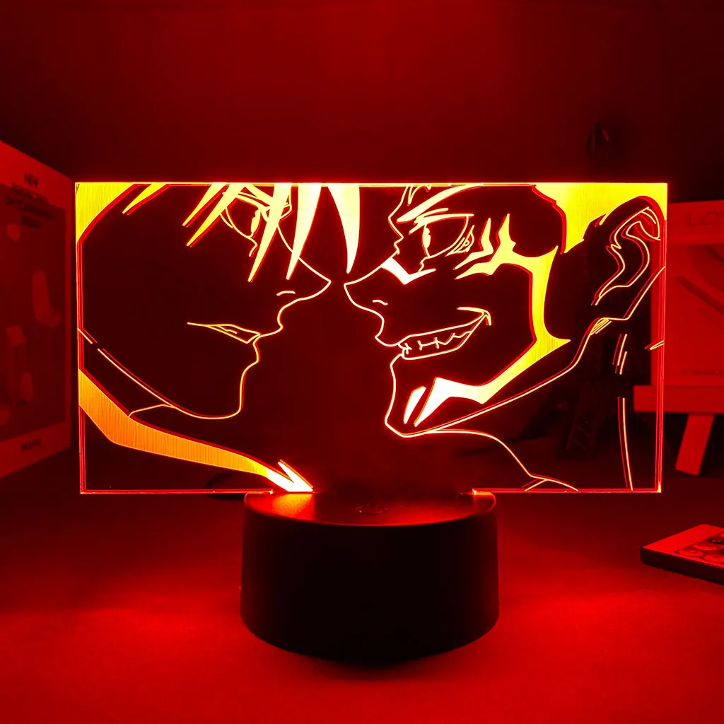 Anime Jujutsu Kaisen Light Satoru Gojo Holiday Gift Manga Kids Bedroom Decoration Table Lamp 3D Lamp Satoru Gojo ANMIT night light lamp