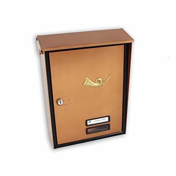 

CASSETTA LETTERE RAME CON TETTO