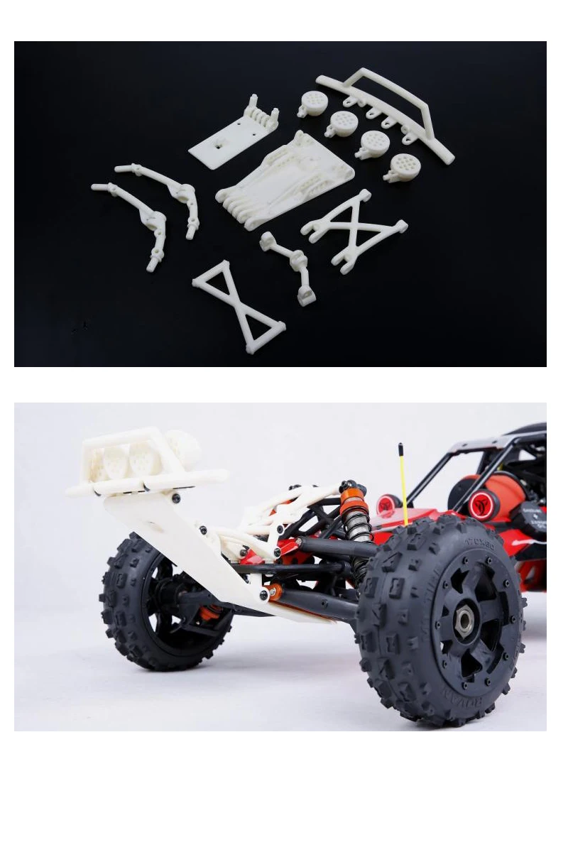 Комплект для преобразования переднего бампера Rofun Baja 5b на 5T c автомобильные