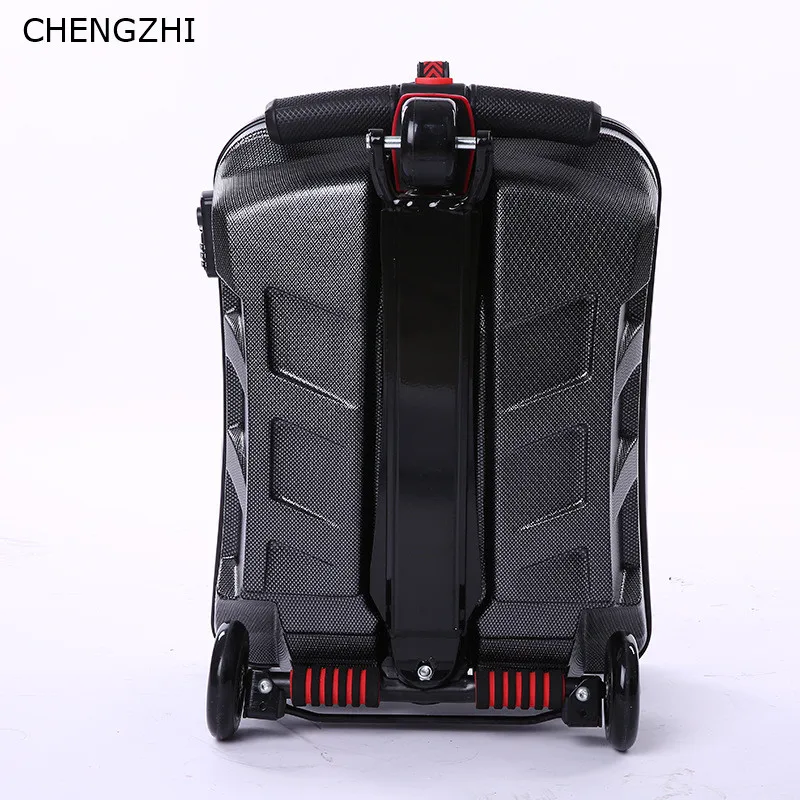 CHENGZHI 21 дюймов Трансформеры PC Мужской Дорожный чемодан скутер чемодан на колесиках сумка на колесиках